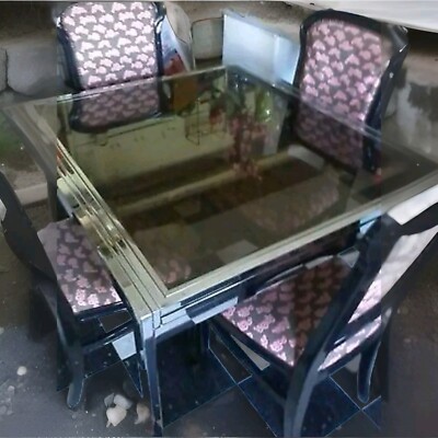 Vintage Original Milo Baughman Expanding Dining Table BEAUTIFUL