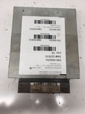 Engine ECM Electronic Control Module Right Hand Firewall Fits 01 SABLE 1010414