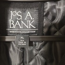 Jos. A. Bank Wool Outer Shell Black Coats, Jackets & Vests Jos. A. Bank Wool Outer Shell Black Coats, Jackets & Vests