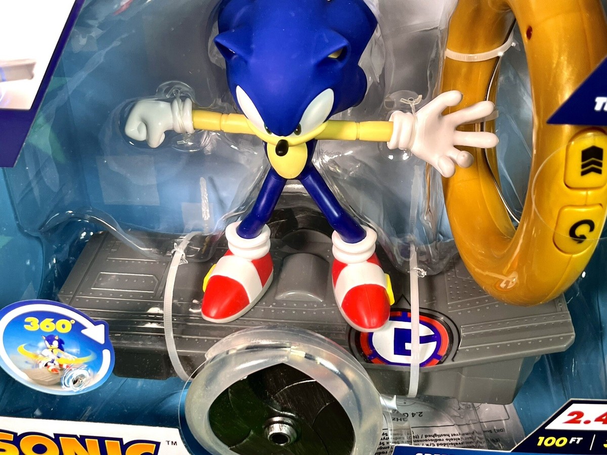 2024 JAKKS Sonic the Hedgehog - Sonic Speed RC Toy (Lights up