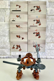 Bionicle Rahaga Set of 6: 4868 , 4869 , 4870 , 4877 , 4878 ,  4879 + 5/6 Posters