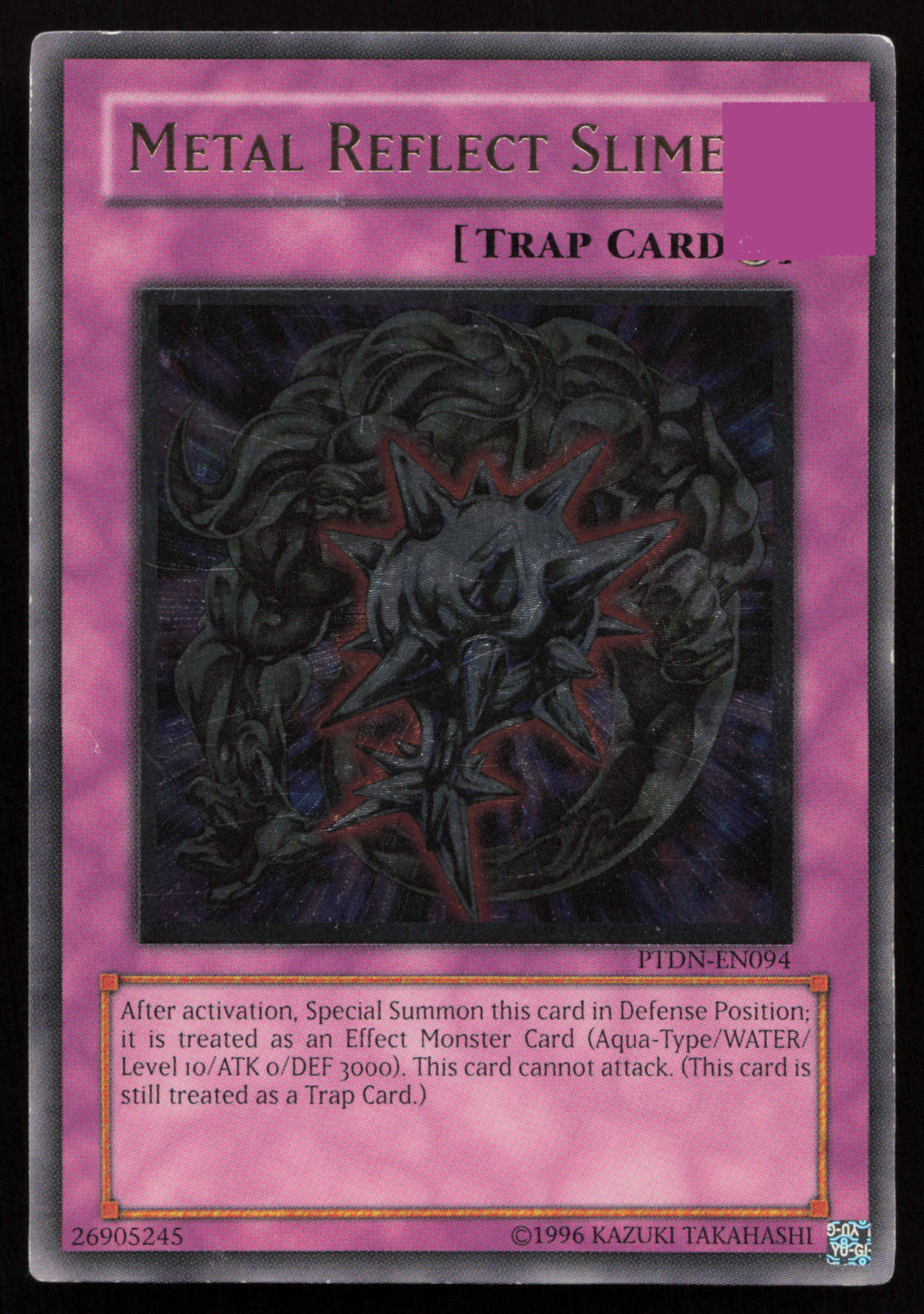 Metal Reflect Slime PTDN-EN094 YuGiOh Phantom Darkness trading card — raw and PSA graded price guide