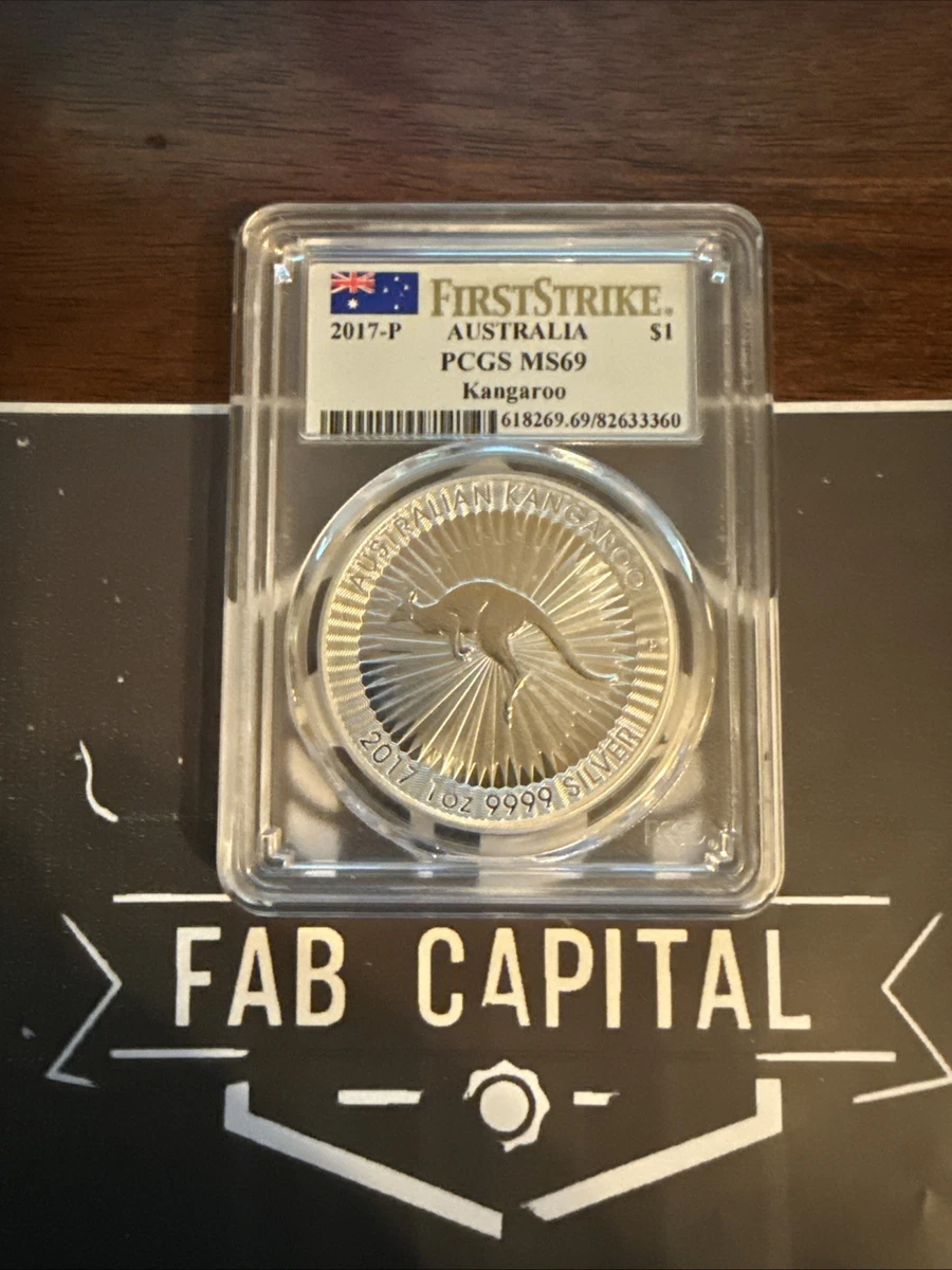 Australian Kangaroo Grade MS 69 Silver Bullion Coins for sale | eBay