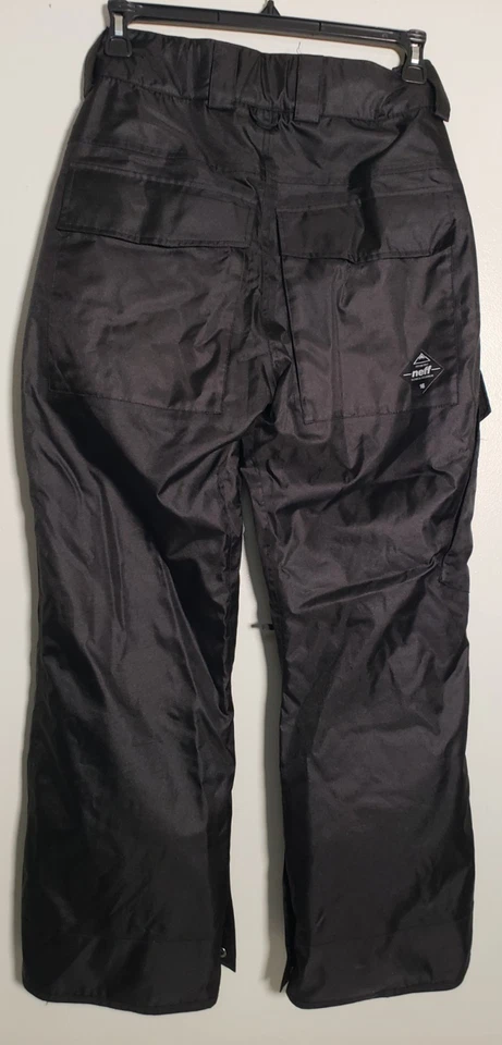 Pantalones de esquí de snowboard Neff Cargo negros para hombre talla pequeña 32x30 Foto 2 de 4