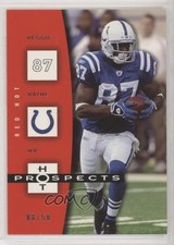 2006 Fleer Hot Prospects Red Hot 8/50 Reggie Wayne #42 pn1