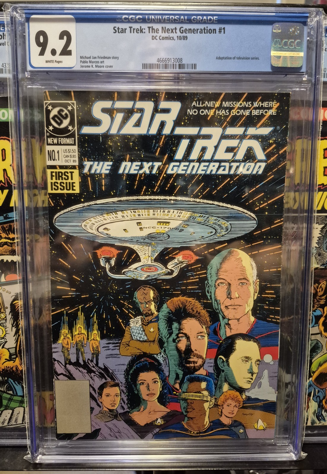 Star Trek: The Next Generation #1 Value - GoCollect, image size:1102x1600
