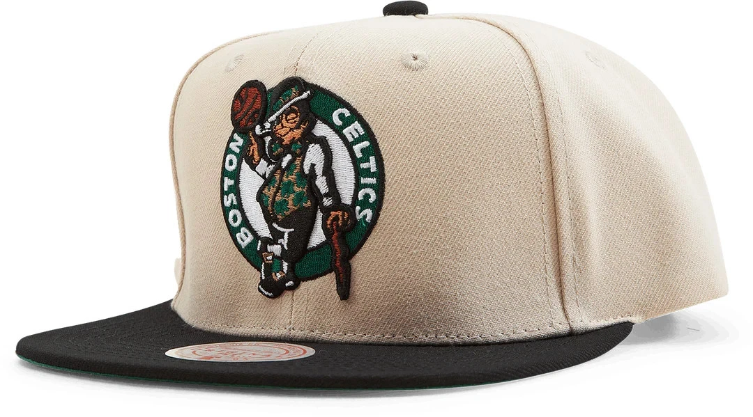 BOSTON CELTICS Snapback Cap Mens Adults Mitchell & Ness NBA Baseball Hat