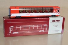 BEMO 3288 259 HOm GAUGE MATTERHORN GOTTHARD BAHN MGB 1st PANORAMA COACH AS 4029