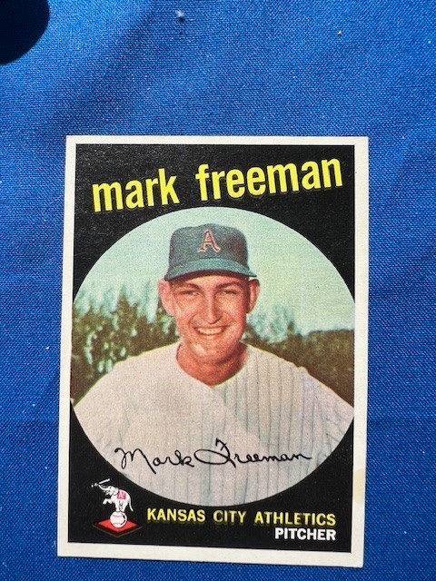 1959 Topps - High # Mark Freeman #532 (RC)