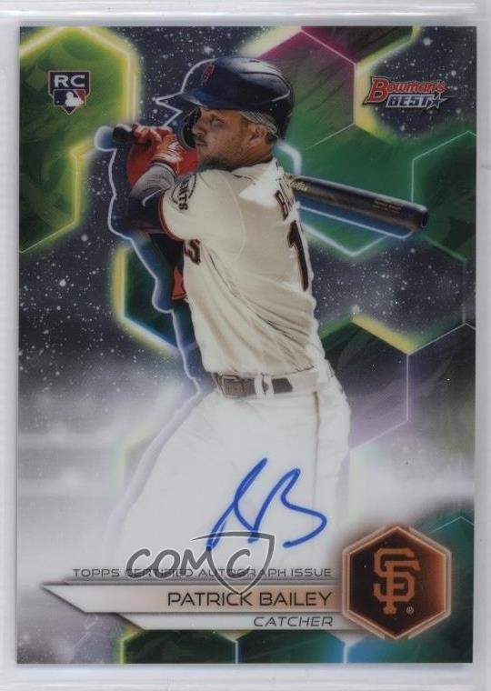 2023 Bowman's Best Best of 2023 Auto Patrick Bailey #B23-PB Rookie Auto RC 0w3