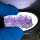 Columnar Cubic Fluorite Crystal Cluster w Stand Specimen Mineral KLP-20 — photo 10