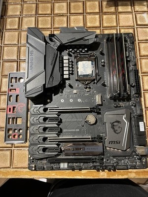 MSI Z270 Gaming M5 Motherboard IN WORKING CONDITION W/ Ram,Processor  & Cooler