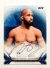 2018 Topps UFC Knockout auto  #14/35 Demetrious Johnson On-Card  Autograph