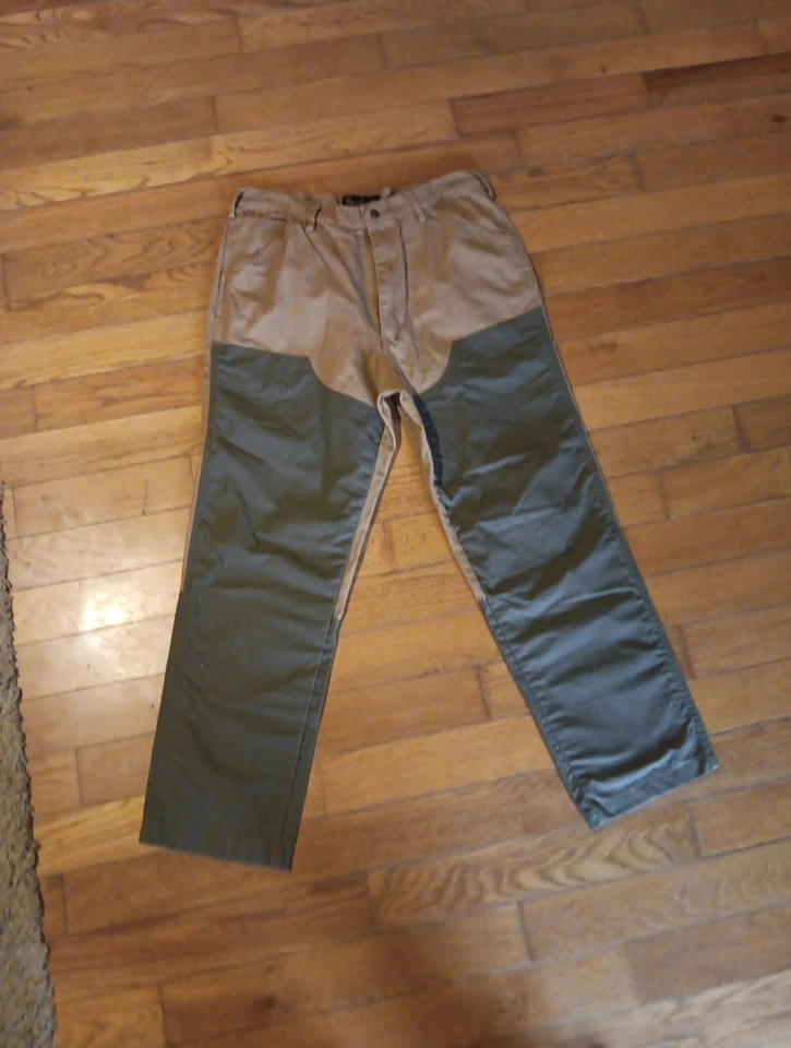 Pantalones Cepillo Caza Browning Talla 36X32 Marrón Lona Oliva Nylon Caza Exterior Foto 2 de 3