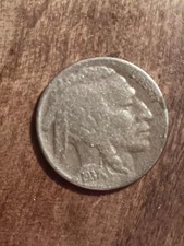 1937 5 CENTS  BUFFALO NICKEL  UNITED STATES OF AMERICA