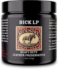 Leather Conditioner, Scratch Repair Bickmore Bick LP 4oz - Heavy Duty LP Leath