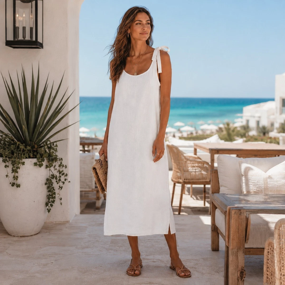 Linen Casual Dresses for Women for sale - eBay Linen Casual Dresses for Women for sale - eBay