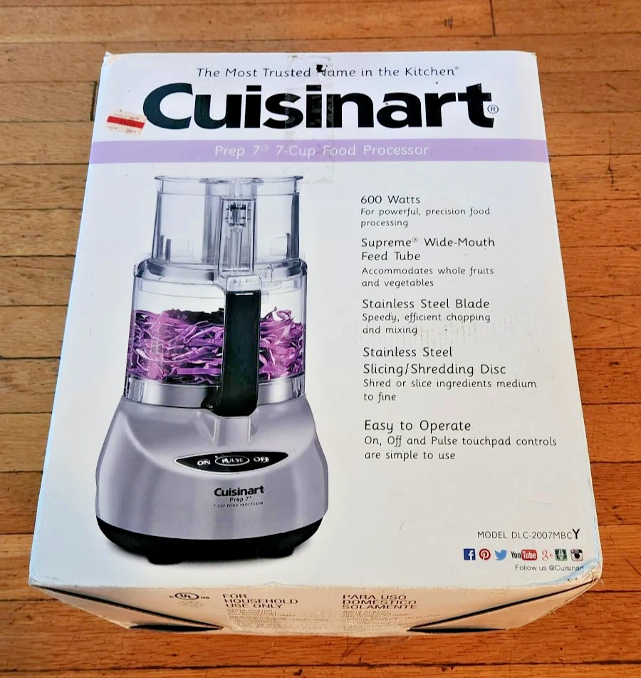 Cuisinart Food Processor 7 for sale | eBay