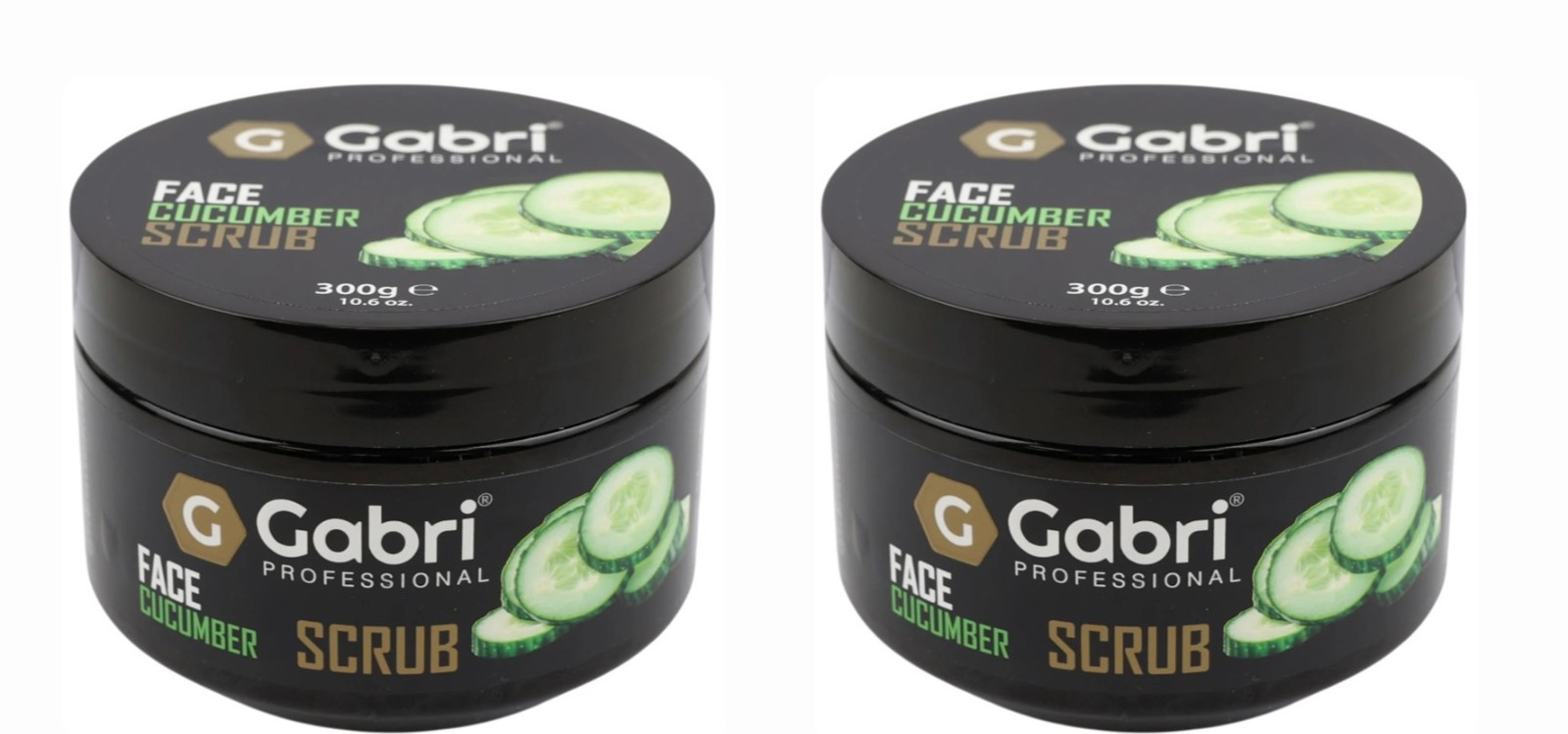 Gabri Professional - Face Scrub Cucumber 300ml X 2
