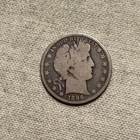 1896 Low Mintage Barber Half Dollar, Good Condition QA