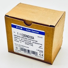 EATON C25DND330/C25DND330A 30A 3P Coil 110/120v Contactor