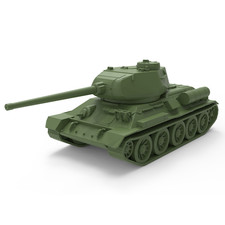 144378 V2.0 1/144 Military Model Kit T-34-85 Medium Tanks