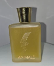 Vtg Animale Bath Skin Mouisture Oil By Parlux Fragrances 1 oz Original Flip Box 
