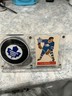 Frank Mahovlich Autographed Hockey Puck Numbered Card Parkhurst Ice Authentic