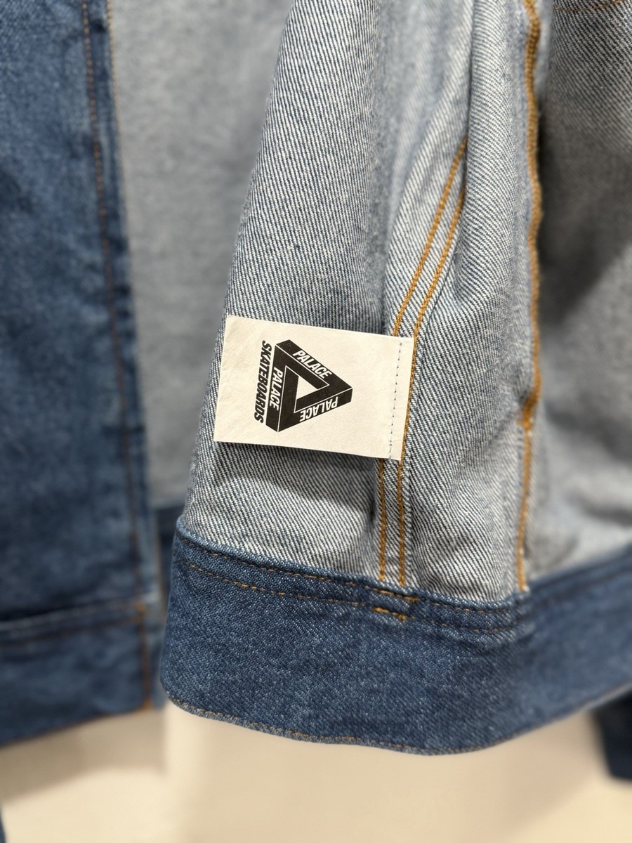 Palace Susanoo Denim Jacket Indigo Wash Size Large Brand New Fw25