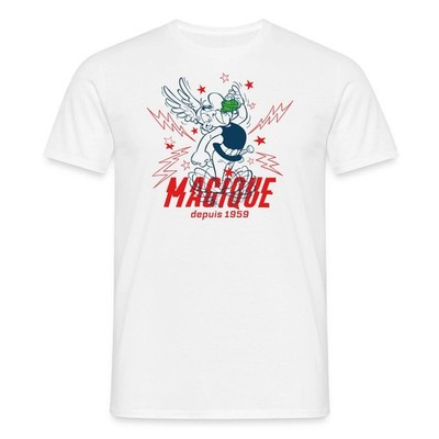 Asterix & Obelix Magique 1959 Outline Design Männer T-Shirt