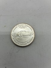 General Motors 1953 Chevrolet Corvette 999 Silver 12 Half Oz Silver Round 38mm General Motors 1953 Chevrolet Corvette 999 Silver 12 Half Oz Silver Round 38mm