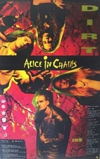 Alice In Chains Dirt Album Poster, Poster No Frame, Music Poster Wall Art Decor