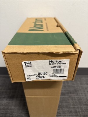 Norton ASSA ABLOY  Door Closer TRI.   8501 /689 BRAND NEW w/Instructions 8501