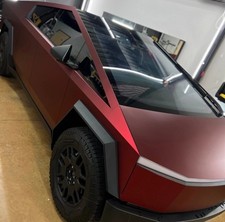 Cybertruck Diy Precut Paint Protection Film Ppf Vinyl Wrap Color Satin Dark Red Cybertruck Diy Precut Paint Protection Film Ppf Vinyl Wrap Color Satin Dark Red