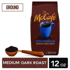 McCafe Ground Coffee, Colombian, 12 oz Bag