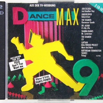 Music Musik Album CD Dance Max 9 2 x CD Compilation Gut