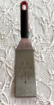 Expert Grill Slotted Griddle Spatula Grilling Stainless Steel 3'' Wide