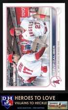 2022 Topps Update MVP Caliber (Mike Trout / Shohei Ohtani) #US115 Angels