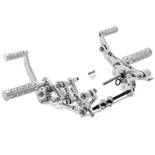 For Honda VTX1800C VTX1800F Move 7" Forward Controls Polished Aluminum Billet