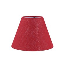 32995 Carmine Red Transitional Empire Spider Lamp Shade 6x11.875x9 Inch