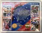 REGGIE WHITE CHARLES BARKLEY MIKE SCHMIDT Upper Deck 8X10 Auto Signed JSA LOA