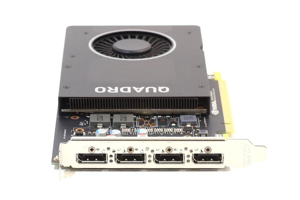 HP NVIDIA Quadro P2200 5GB GDDR5X PCIe Graphics Card P/N: L65626-001 Tested - Image 3 of 4