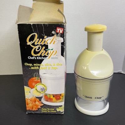 Vintage 2003 Quick Chop Chef s Kitchen Mate Food Chopper As Seen On TV In Box