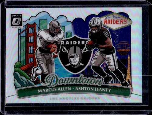2025 Donruss Optic Ashton Jeanty/Marcus Allen Base (RAW)