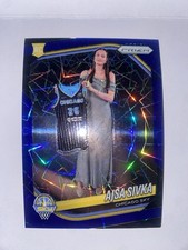 2025 Panini Prizm WNBA Ajsa Sivka Blue Velocity Prizm RC Chicago Sky 85