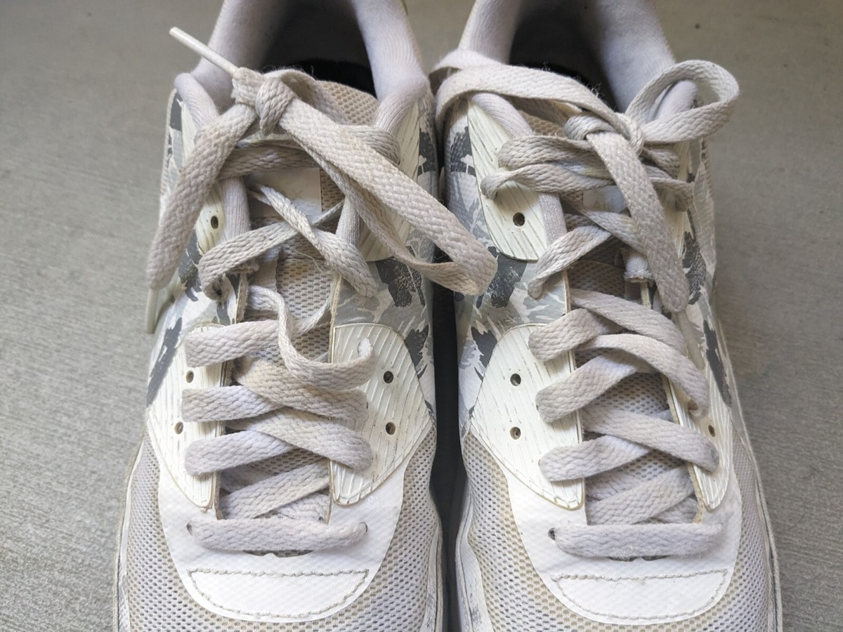 Nike Air Max 90 Hyperfuse Premium 'Reflective Camo' White Silver 532470-100 | eBay