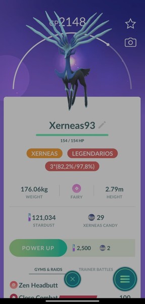 Pokemon Go Legendary | ✨Xerneas✨