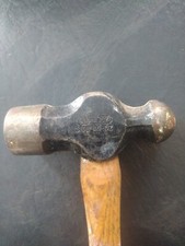 Vintage Stanley 16 oz. ball Peen hammer With Original Wood Handle