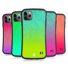 HEAD CASE DESIGNS NEON RAIN OMBRE HYBRID CASE FOR APPLE iPHONES PHONES