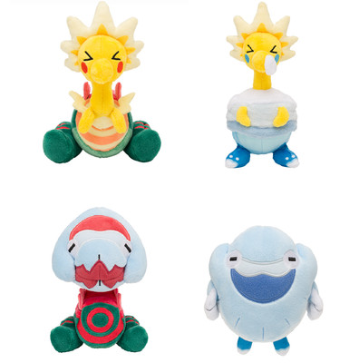 All 4 Types Set 25 Off Pokemon Dolls Dracozolt Arctozolt Dracovish Arctovish Ebay